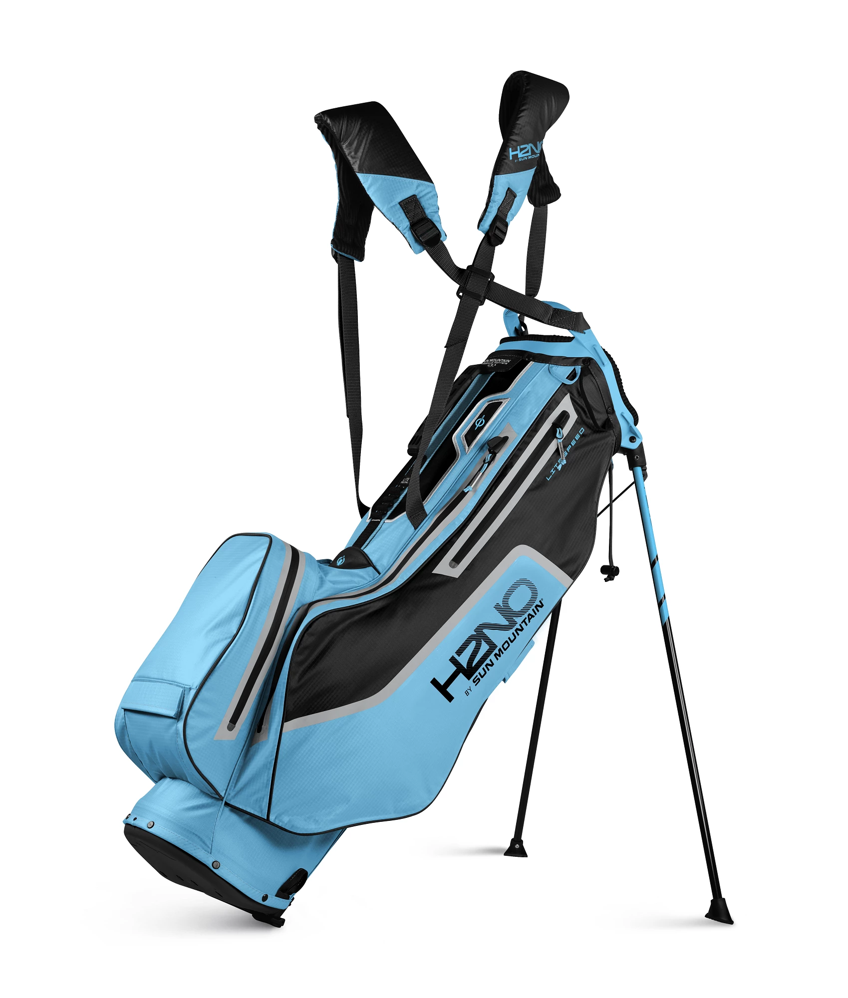 Sun Mountain Golf 2021 H2NO LiteSpeed Waterproof Stand Carry Bag - Image 2