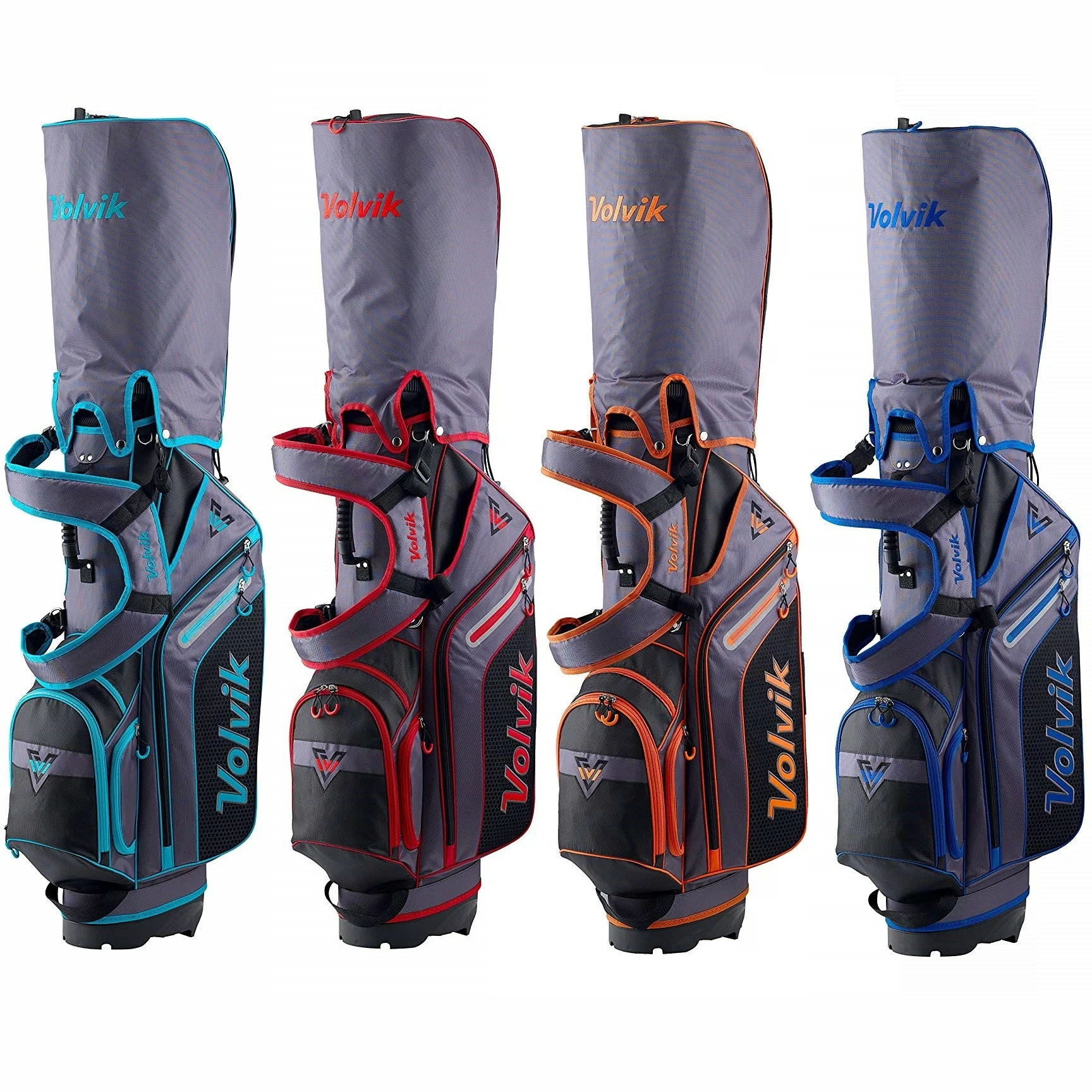 CaddiesShack Volvik Golf 6-Way Stand Carry Bags