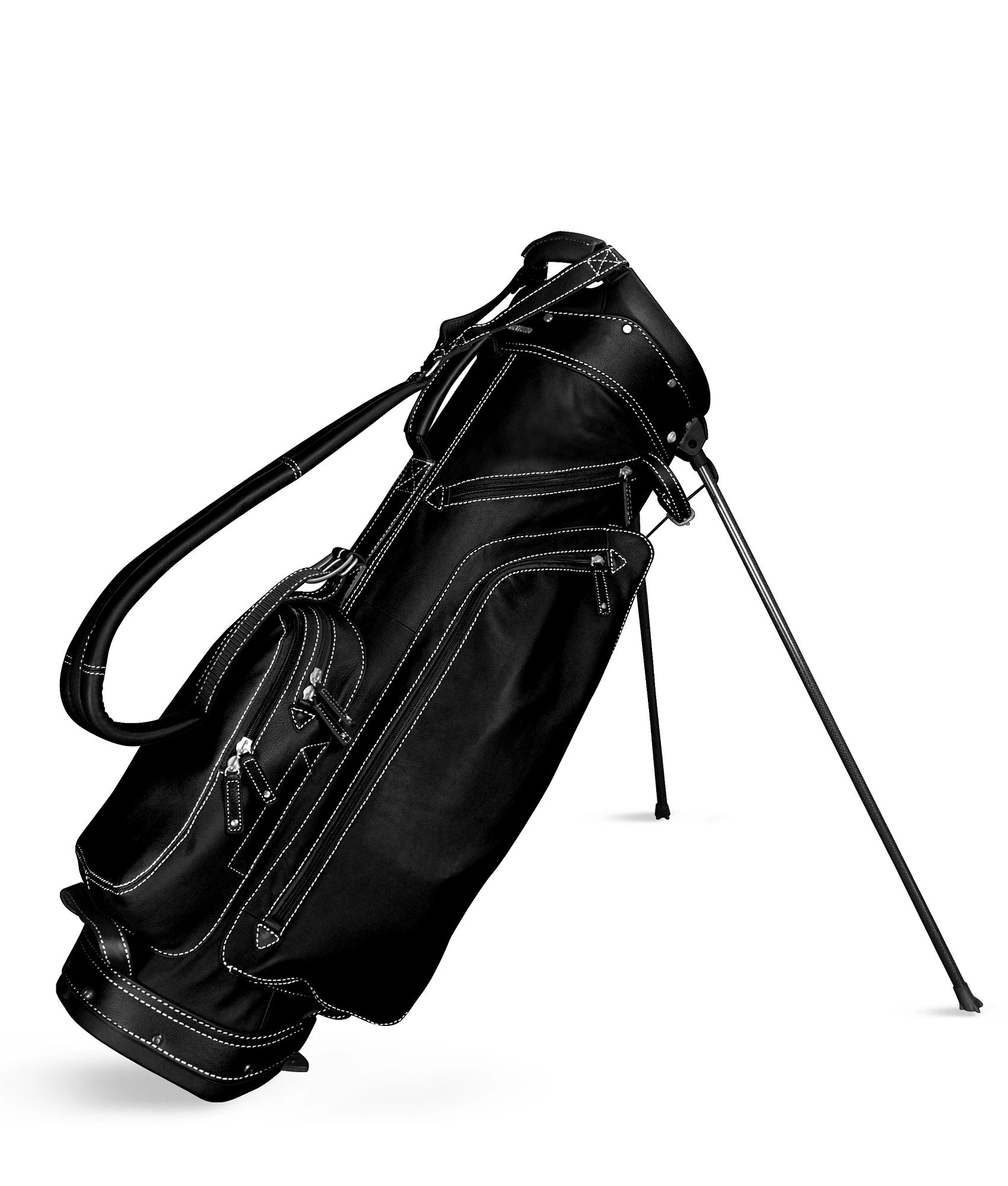 Sun Mountain Golf Leather Carry Stand Bag - Image 4