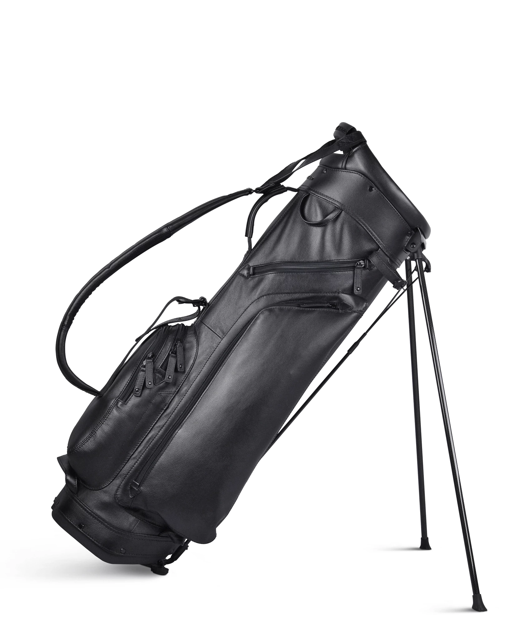 Sun Mountain Golf Leather Carry Stand Bag - Image 6