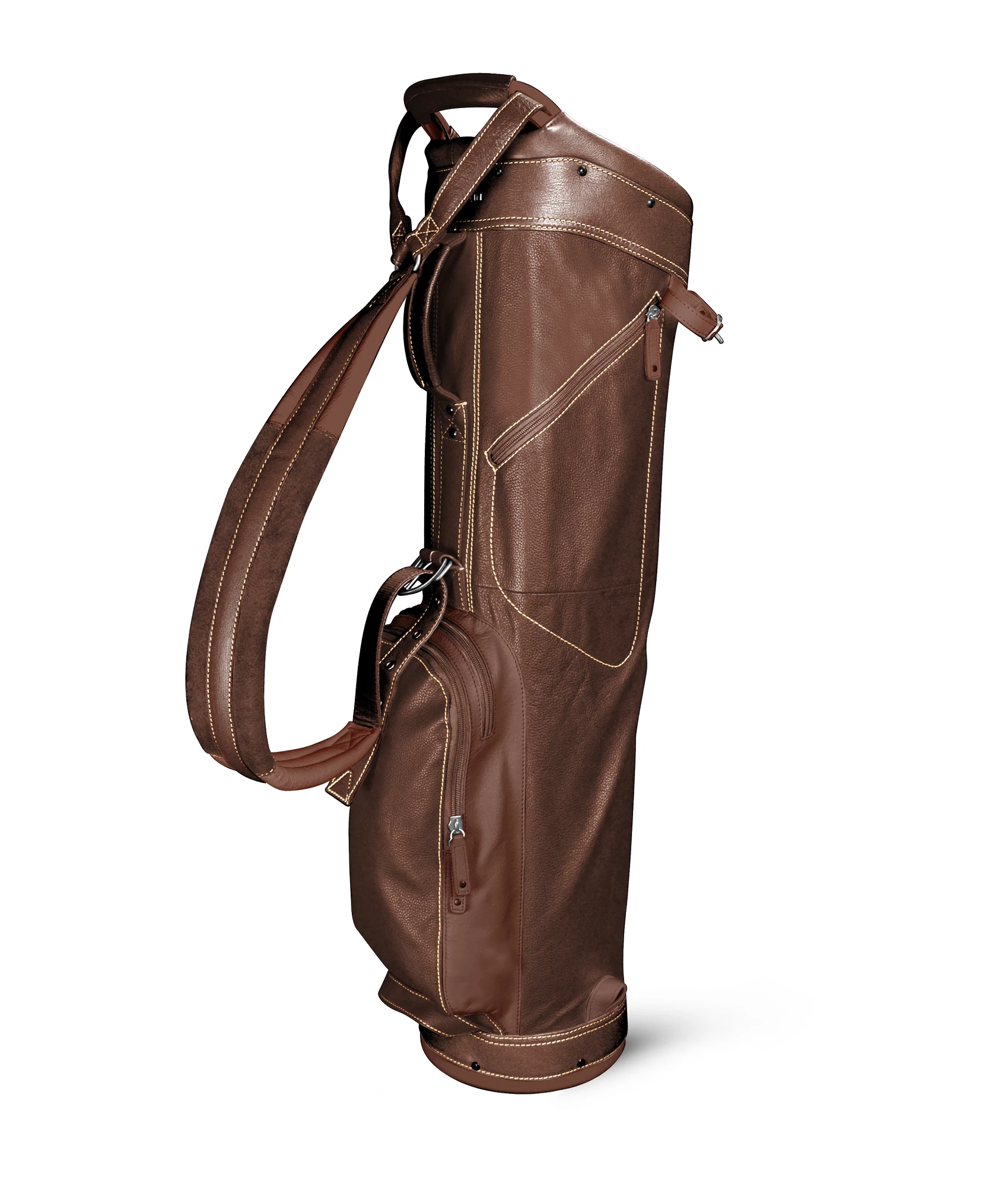 Sun Mountain Golf Leather Sunday Carry Bag - Image 2