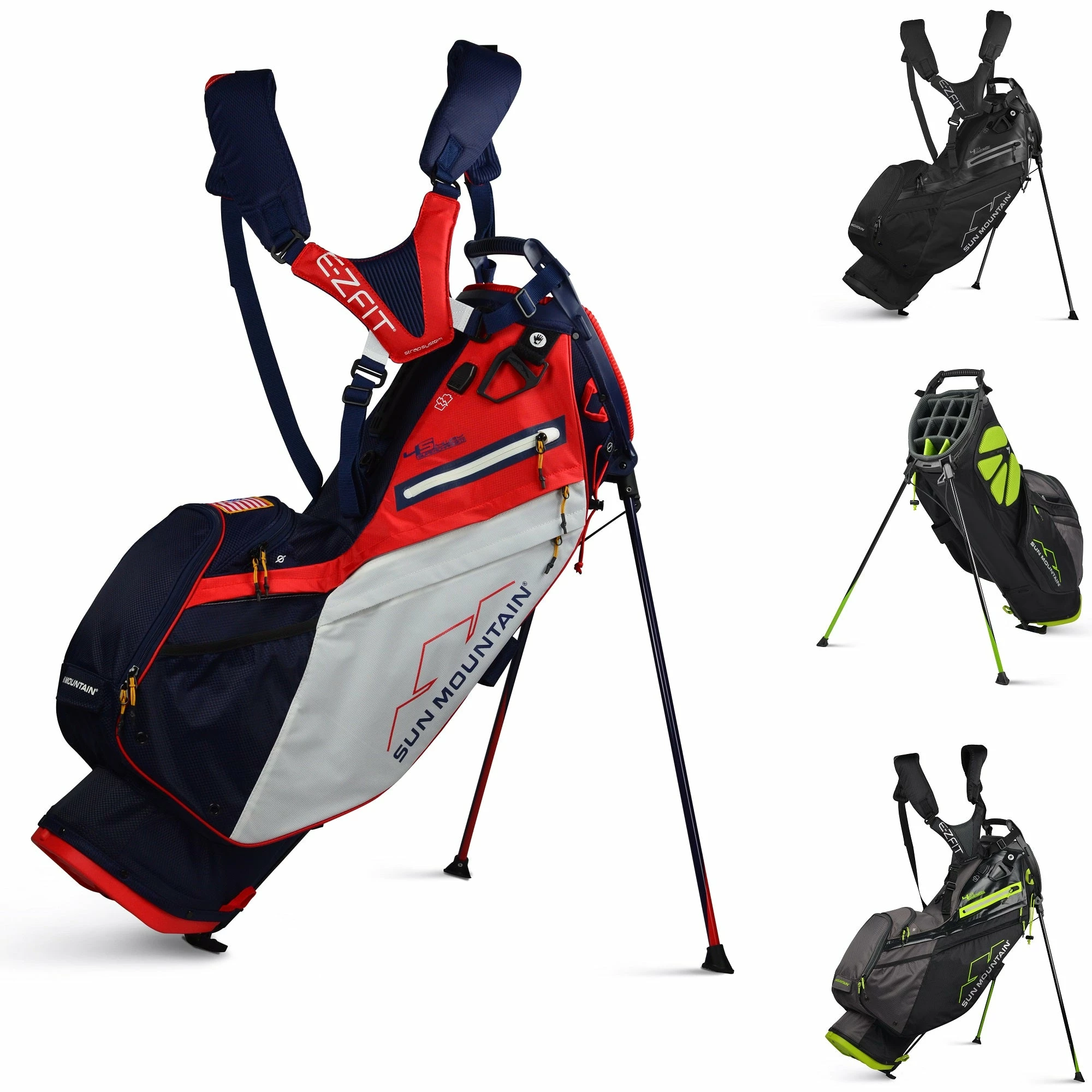 Sun Mountain Golf 2021 4.5 LS 14-Way SuperCharged Stand Carry Bag
