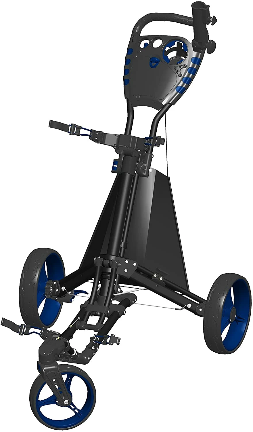 TGIB Spin It Golf Easy Drive 3-Wheel Push Cart - Image 3