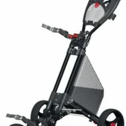TGIB Spin It Golf GC Pro II Easy Fold 3-Wheel Push Cart