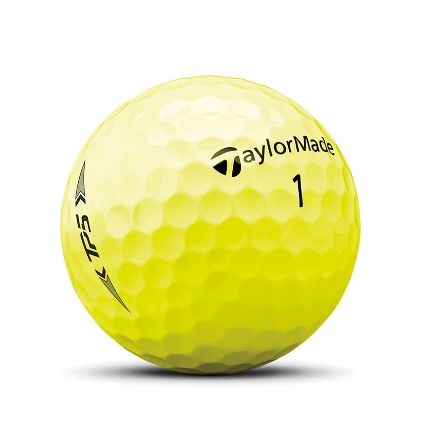 TaylorMade TP5 Yellow Golf Ball - Image 2