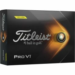 Titleist Pro V1 Yellow Golf Balls