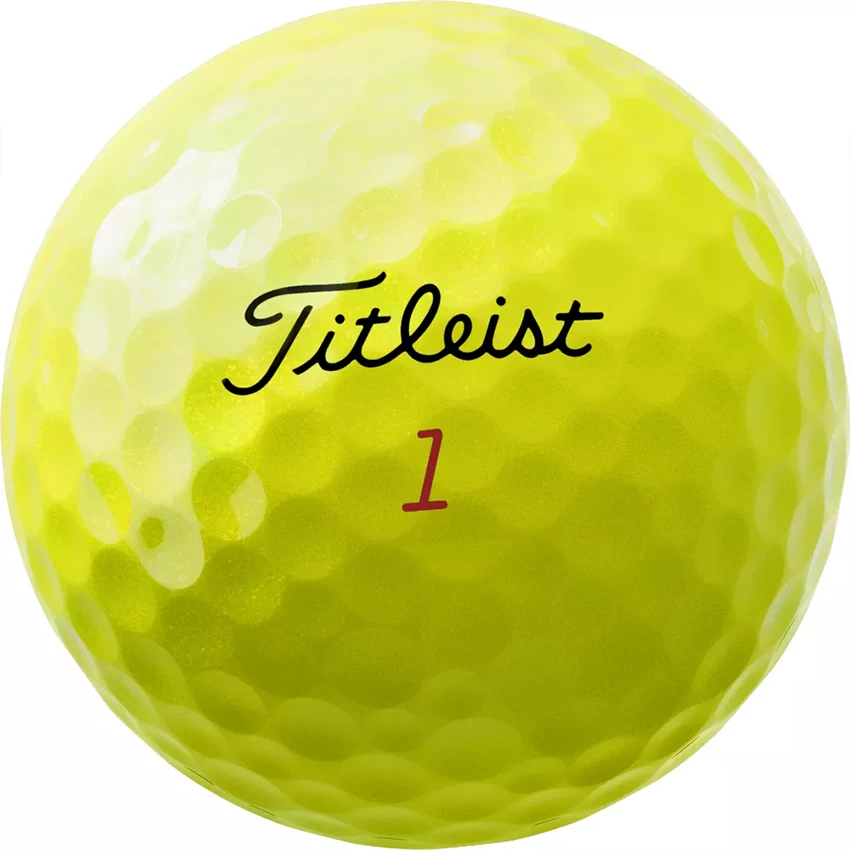 Titleist Pro V1x Yellow Golf Balls - Image 2