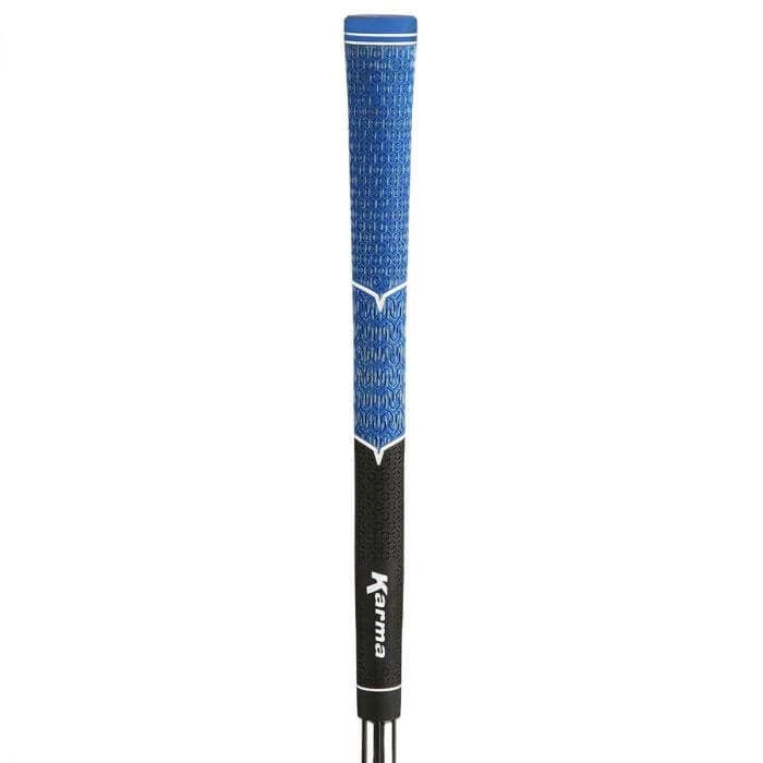 Karma V-Cord Black/Blue Grip Kit - 13 Grips, Clamp, Solvent, Tape, Towel - Image 2