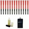 Karma V-Cord Black/Red Grip Kit - 13 Grips, Clamp, Solvent, Tape, Towel