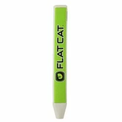 Flat Cat Standard Green/White Putter 0.580" Golf Grips