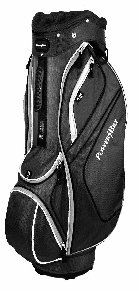 Hireko Powerbilt Air Attack Black Cart Bag