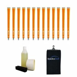 Karma Neion II Orange Grip Kit - 13 Grips, Clamp, Solvent, Tape, Towel