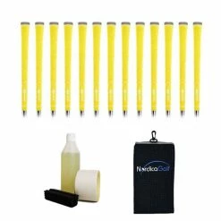 Karma Neion II Yellow Grip Kit - 13 Grips, Clamp, Solvent, Tape, Towel