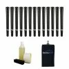 Jumbomax Small Black Grip Kit - 13 Grips, Clamp, Solvent, Tape, Towel