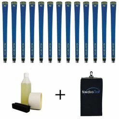 SuperStroke S-Tech Blue Grip Kit - 13 Grips, Clamp, Solvent, Tape, Towel