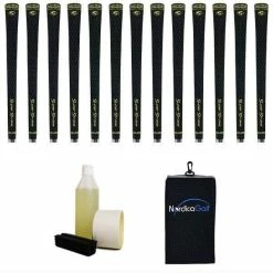 SuperStroke S-Tech Black Grip Kit - 13 Grips, Clamp, Solvent, Tape, Towel
